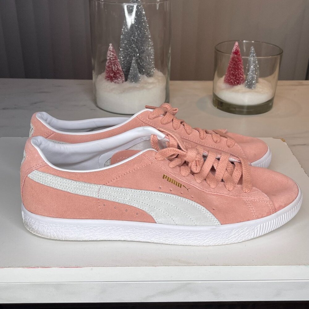 Puma Suede Classic - Peach/White